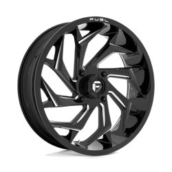 Felga aluminiowa 20" Fuel D753 REACTION 20x7 ET13 4x137 Gloss Black Milled