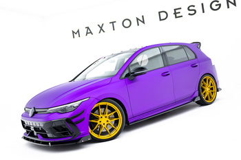 Zestaw Splitterów V.3 Maxton Volkswagen Golf R Hatchback Mk8 Facelift
