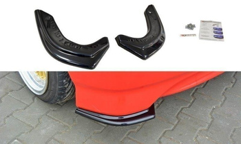 Splittery tylne boczne Maxton Honda Jazz I (czarny połysk)