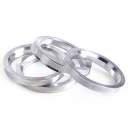 Komplet pierścieni centrujących Japan Racing aluminiowe (4szt.) 74,1-66,5