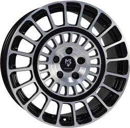 Felga aluminiowa 19" mbDESIGN MSP 19x8,5 ET50 5x114,3 Czarny połysk polerowany