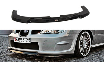 Splitter przedni Maxton Subaru Impreza MK2 WRX STI (Hawkeye) (czarny połysk)