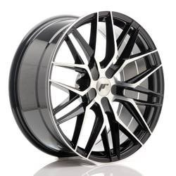 Felga aluminiowa 20" Japan Racing JR28 20x8,5 ET20-40 5H BLANK Gloss BlackMachinedFace