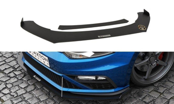 Splitter Przedni Racing (ze skrzydłami) Maxton Volkswagen Polo GTI Mk5 Facelift