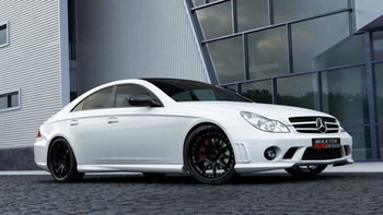 Dokładki progów Maxton Mercedes CLS C219 (W204 AMG Look)