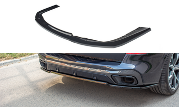 Splitter tylny srodkowy Maxton BMW X5 G05 M-Pack (czarny połysk)