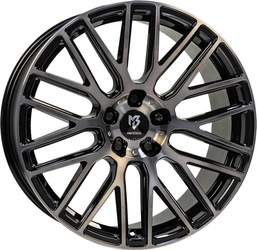 Felga aluminiowa 20" mbDESIGN KV4 20x9 ET25 5x112 Czarny połysk polerowany dymiony