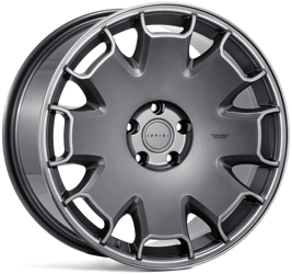 Felga aluminiowa 19" Ispiri Wheels CSR2 19x9,5 ET42 5x112 Carbon Graphite Polished Lip