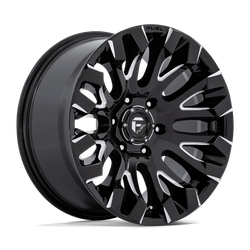 Felga aluminiowa 18" Fuel D828 QUAKE 18x9 ET1 6x139,7 Gloss Black Milled