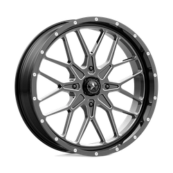 Felga aluminiowa 14" MSA Offroad Wheels M45 PORTAL 14x7 ET10 4x156 Gloss Black Milled