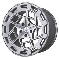 Felga aluminiowa 19" Radi8 R8CM9 19x8,5 ET42 5x112 Matt Silver Machined Face