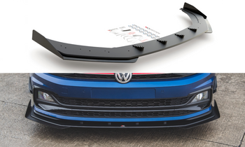 Splitter Przedni Street Pro + Flaps Maxton Volkswagen Polo GTI Mk6