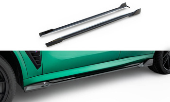 Karbonowe Splittery Boczne Prepreg Maxton BMW X5 M-Pack G05 Facelift / X5M F95 Facelift