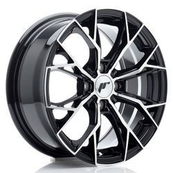 Felga aluminiowa 15" Japan Racing JR49 15x6,5 ET35 4x100 Gloss Black Machined Face