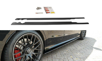 Dokładki progów Maxton Mercedes C-Class S205 63AMG Kombi (czarny połysk)