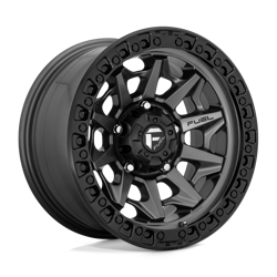 Felga aluminiowa 17" Fuel Covert 17x9 ET-12 5x127 Matte Gun Metal Black Bead Ring