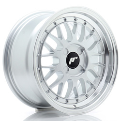 Felga aluminiowa 16" Japan Racing JR23 16x8 ET20-45 4H BLANK Hyper Silver w/Machined Lip