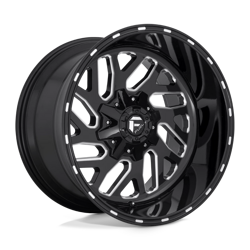 Felga aluminiowa 24" Fuel Triton 24x12 ET-44 8x170 Gloss Black Milled