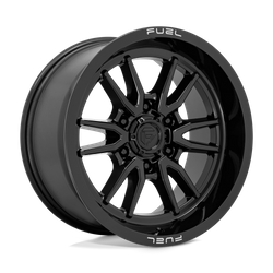 Felga aluminiowa 18" Fuel Clash 18x9 ET1 6x139,7 Gloss Black