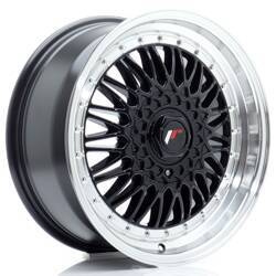 Felga aluminiowa 17" Japan Racing JR9 17x7,5 ET20-35 BLANK Gloss Black w/Machined Lip