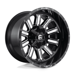 Felga aluminiowa 20" Fuel Hardline 20x9 ET20 5x127/139,7 Gloss Black Milled