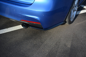 Splittery tylne boczne Maxton BMW 3-SERIES F30 Phase II Sedan M-Sport (czarny połysk)