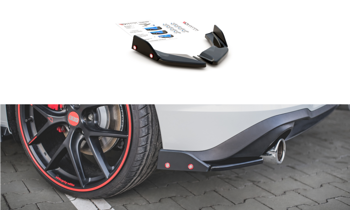 Splittery Tylne Boczne V.2 + Flaps Maxton Volkswagen Golf GTE / GTI Mk8 / GTI Mk8 Facelift