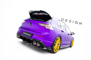 Splitter Tylny (Z Dyfuzorem) V.1 Maxton Volkswagen Golf R Mk8 / Mk8 Facelift