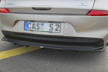 Splitter Tylny (Z DYFUZOREM) HYUNDAI I30 MK3 HATCHBACK