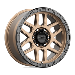 Felga aluminiowa 18" KMC Mesa 18x9 ET18 6x114,3 Matte Bronze With Black Lip