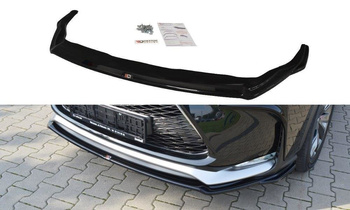 Splitter przedni Maxton V1 Lexus NX MK1 F-Sport (czarny połysk)