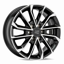 Felga aluminiowa 17" MSW 42 Van 17x6,5 ET50 6x120 Gloss Black Full Polished