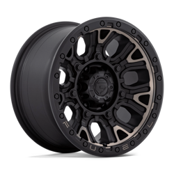 Felga aluminiowa 17" Fuel Traction 17x9 ET1 6x120 Matte Black With Double Dark Tint