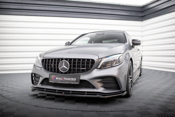 Splitter Przedni V.2 Maxton Mercedes-AMG C43 Coupe / Sedan C205 / W205 Facelift