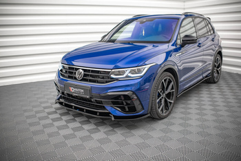 Splitter Przedni V.2 Maxton Volkswagen Tiguan R / R-Line Mk2 Facelift