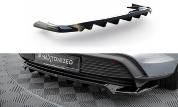 Splitter Tylny (Z Dyfuzorem) Maxton Porsche Taycan / Taycan 4 / Taycan 4S / Taycan GTS Mk1