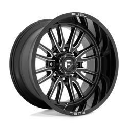 Felga aluminiowa 22" Fuel Clash 22x12 ET-44 8x165,1 Gloss Black Milled