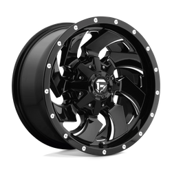 Felga aluminiowa 17" Fuel Cleaver 17x9 ET1 6x135/139,7 Gloss Black Milled