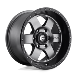 Felga aluminiowa 17" Fuel 1PC D619 PODIUM 17x9 ET1 6x139,7 Matte Gun Metal Black Bead Ring