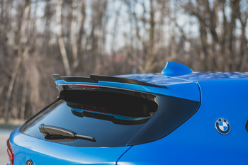 Przedłużenie spojlera Maxton BMW X2 F39 M-Pack (czarny połysk)