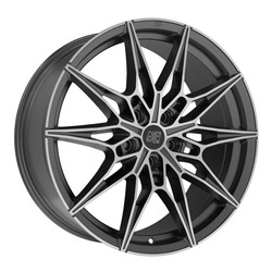 Felga aluminiowa 19" MSW 75 19x8 ET34 5x112 Matt Gun Metal Full Polished