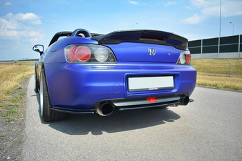 Splitter tylny srodkowy Maxton Honda S2000 (czarny połysk)