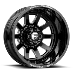 Felga aluminiowa 24" Fuel DE09 FF09D 24x8,25 ET-200 10x225 Matte Black Milled