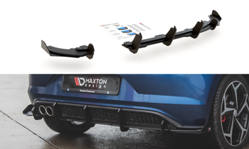 Dokładka Tylna Racing Durability + Flaps Maxton Volkswagen Polo GTI Mk6