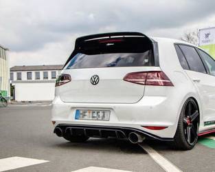 Dokładka tylna Maxton Volkswagen Golf MK7 GTI Clubsport (czarny połysk)