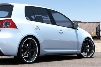 Dokładki progów Maxton Volkswagen Golf MK5 (MK6 GTI Look / ABS)