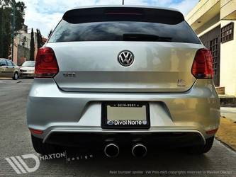 Dyfuzor tylny Maxton Volkswagen Polo MK5 GTI