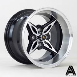 Felga aluminiowa 14" Autostar Kanji 14x9 ET-13 4x100 Pfblack