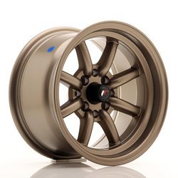 Felga aluminiowa 14" Japan Racing JR19 14x8 ET-13 4x100/114 Matt Bronze