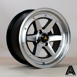 Felga aluminiowa 15" Autostar Magic 15x7 ET35 4x100 Rfblack